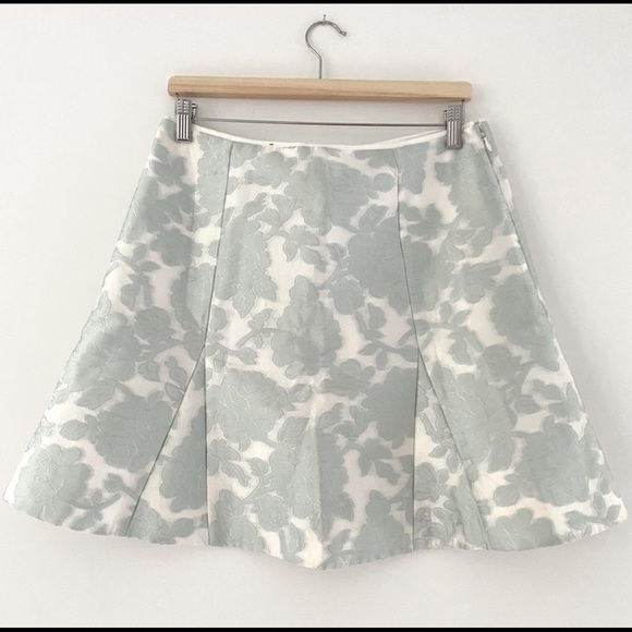 Reiss mint green mini skirt size 10 NWT - Picture 4 of 8